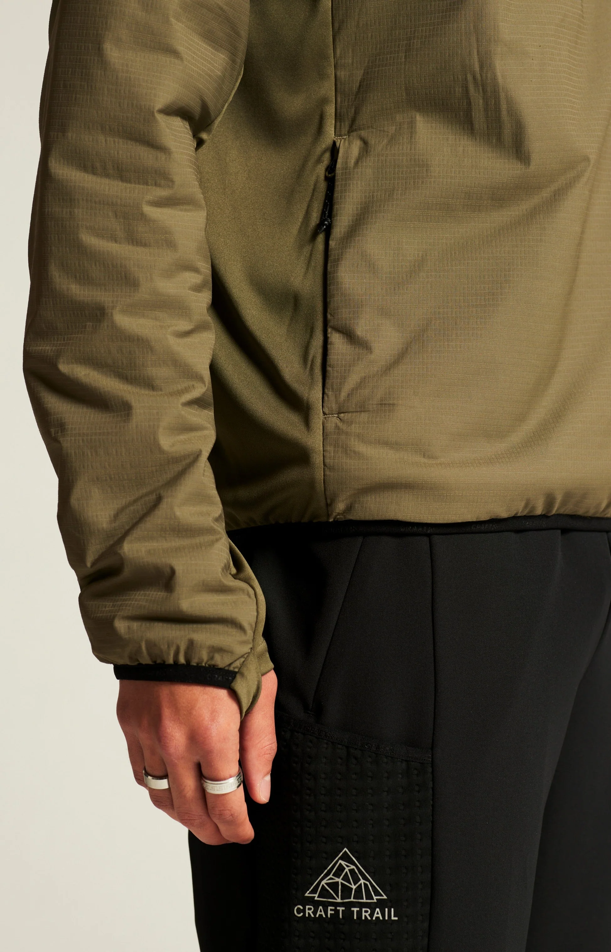 Craft Sportwear Men's PRO Trail Subz Padded Hood Rift
