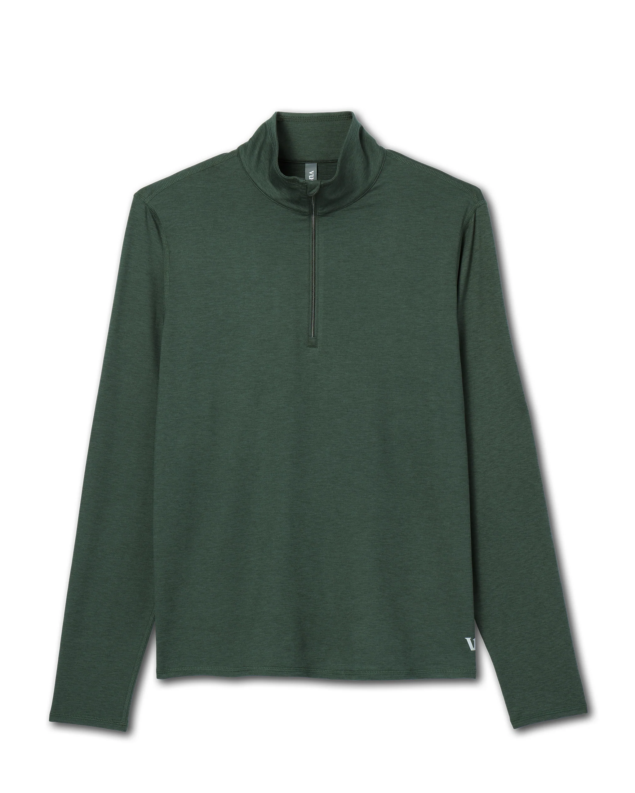 Vuori Men's Ease Performance Half Zip 2.0 Aspen Heather