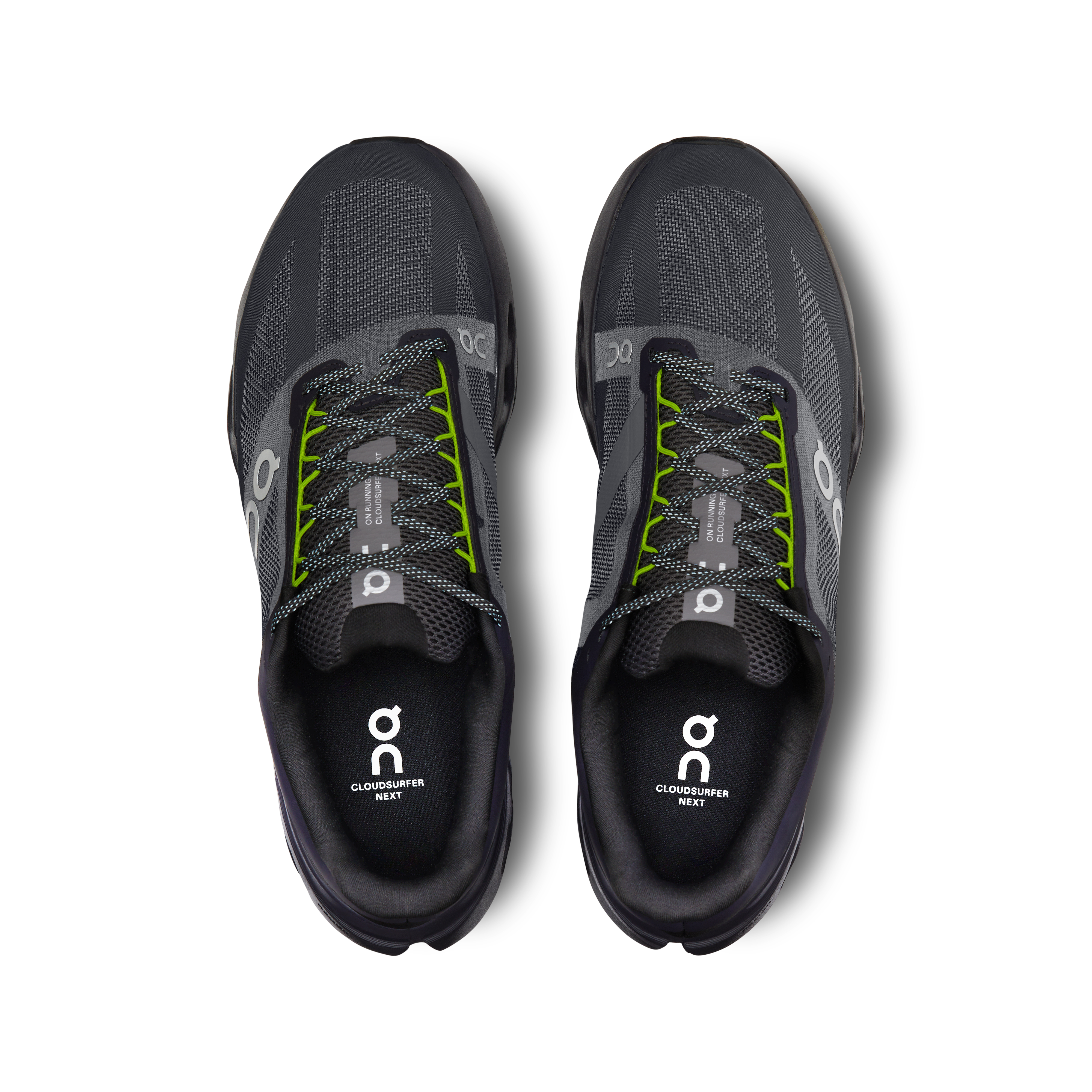 ON Men's Cloudsurfer Next Lumos Black | Iron