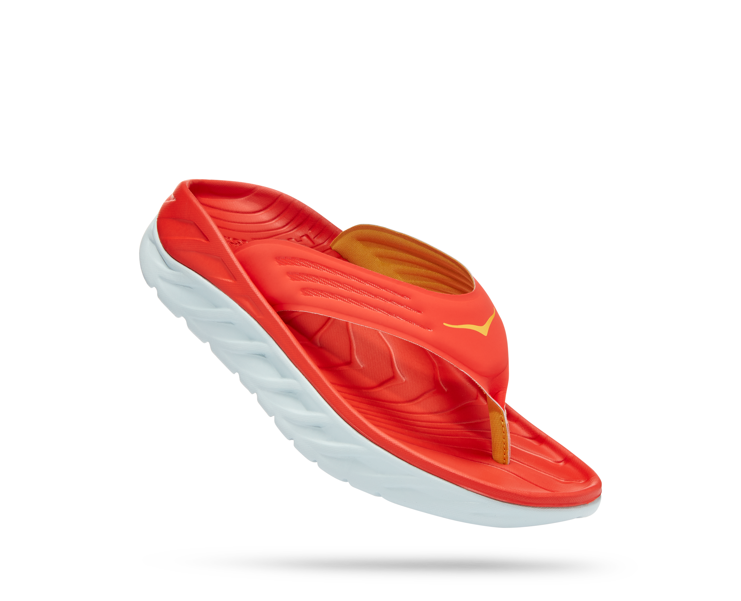 Hoka Men's ORA RECOVERY FLIP FIESTA / AMBER YELLOW