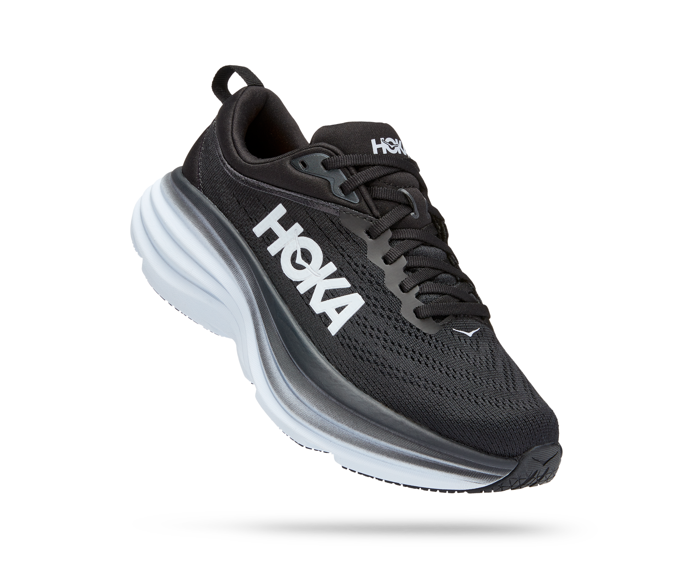 Hoka Women's Bondi 8 Black/White