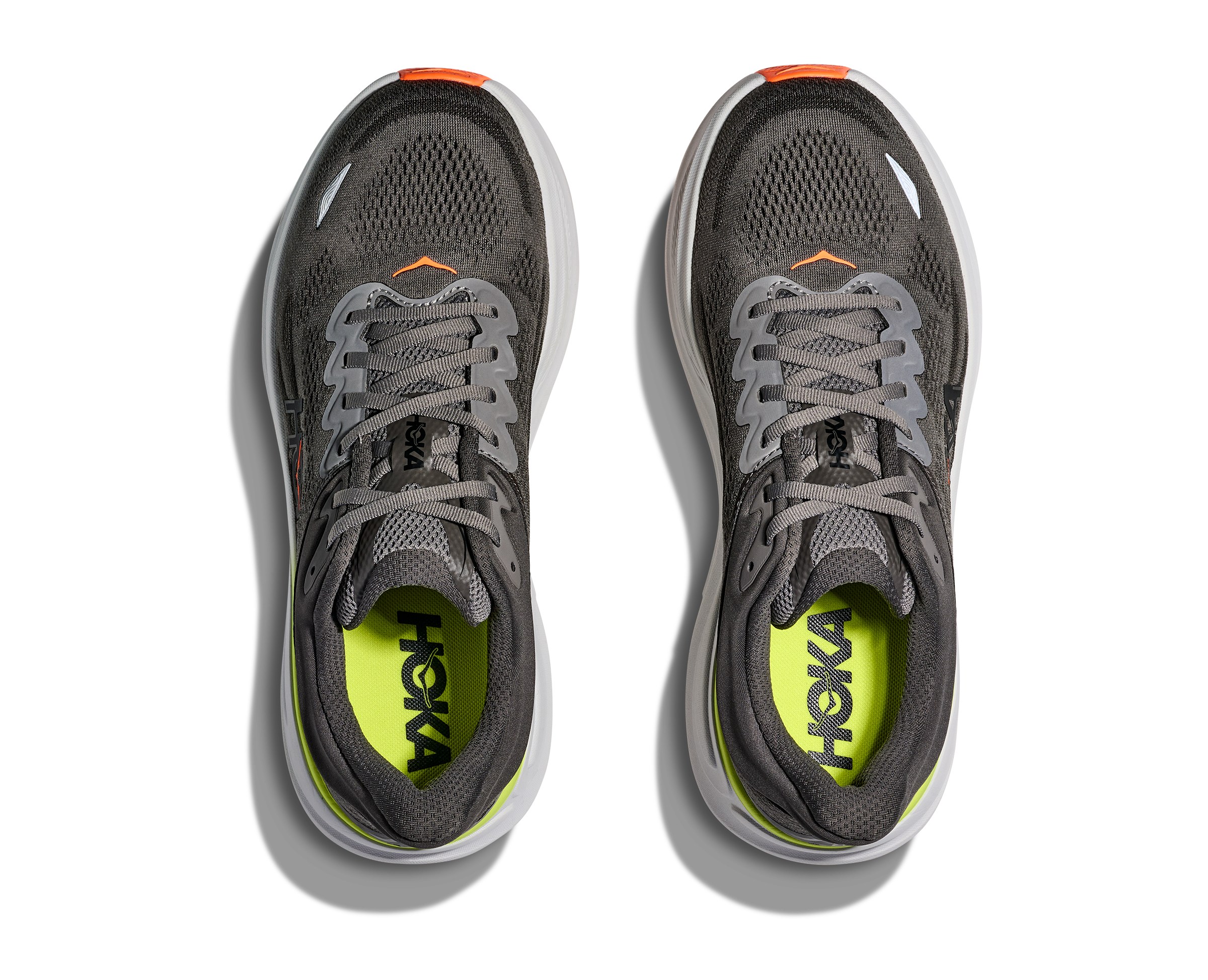 Hoka Men's BONDI 9 Asphalt Grey/Gravel
